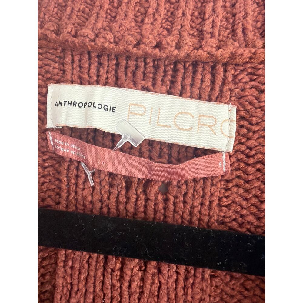 Pilcro by Anthropologie Bobble Patchwork Cardigan Sweater Small - Picture 2 of 4